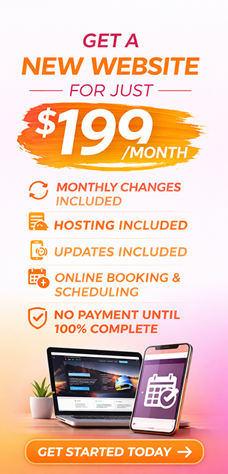 DB Marketing web design advertisement