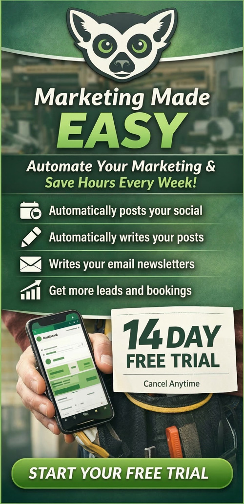 Lazy Lemur advertisement